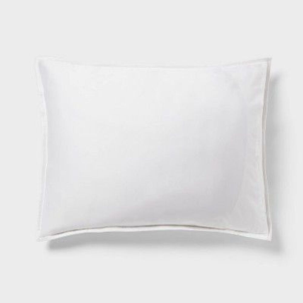 Open Box - Threshold - 3pc King TENCEL Comforter and Sham Set White - Thr White - Picture 4 of 4